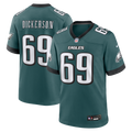 Landon Dickerson Philadelphia Eagles Team Game Jersey - Midnight Green