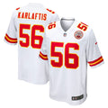 George Karlaftis Kansas City Chiefs Away Game Player Jersey - White