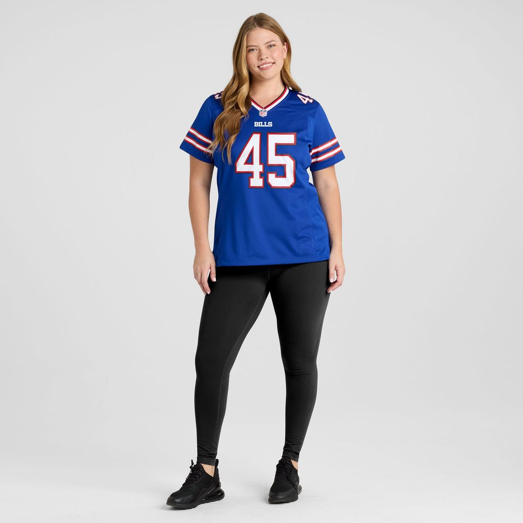 Shaq Thompson Buffalo Bills Women's Team Game Jersey - Royal