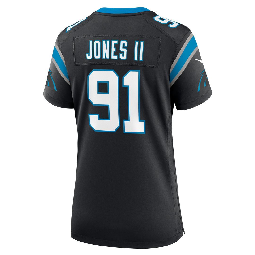 Patrick Jones II Carolina Panthers Women's Team Game Jersey - Black