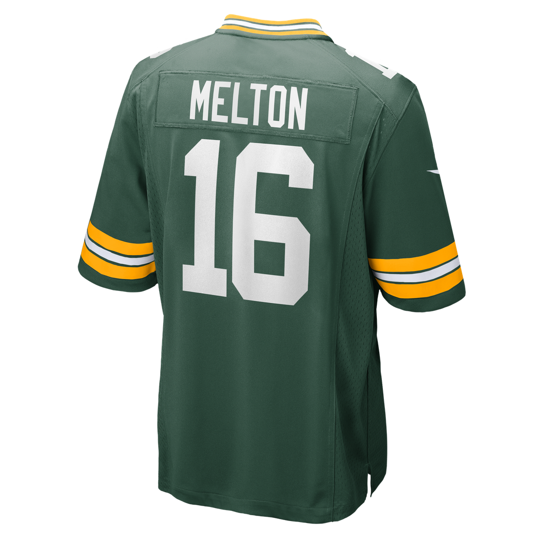 Bo Melton Green Bay Packers Team Game Jersey - Green