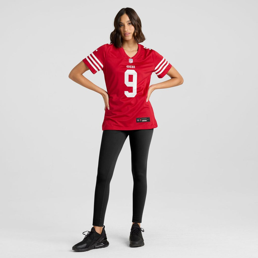 Skyy Moore San Francisco 49ers Women's Team Game Jersey - Scarlet