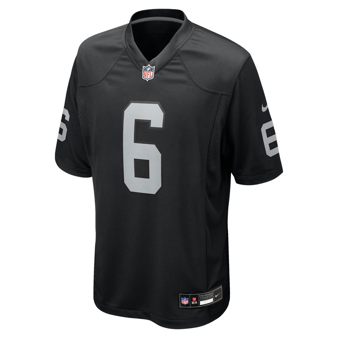 AJ Cole Las Vegas Raiders Game Jersey - Black