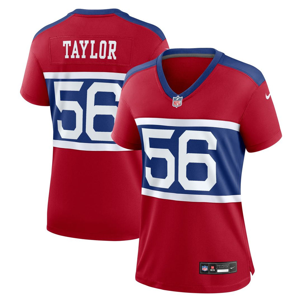 Lawrence Taylor New York Giants Women's Alternate Retired Player Game Jersey - Century Red