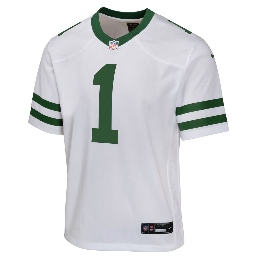 Ahmad Sauce Gardner New York Jets Youth Game Jersey - White
