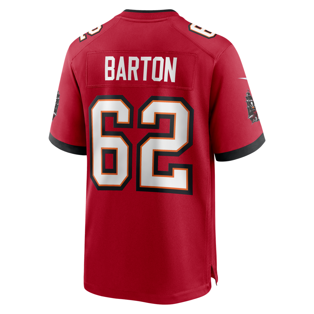 Graham Barton Tampa Bay Buccaneers Player Game Jersey - Red