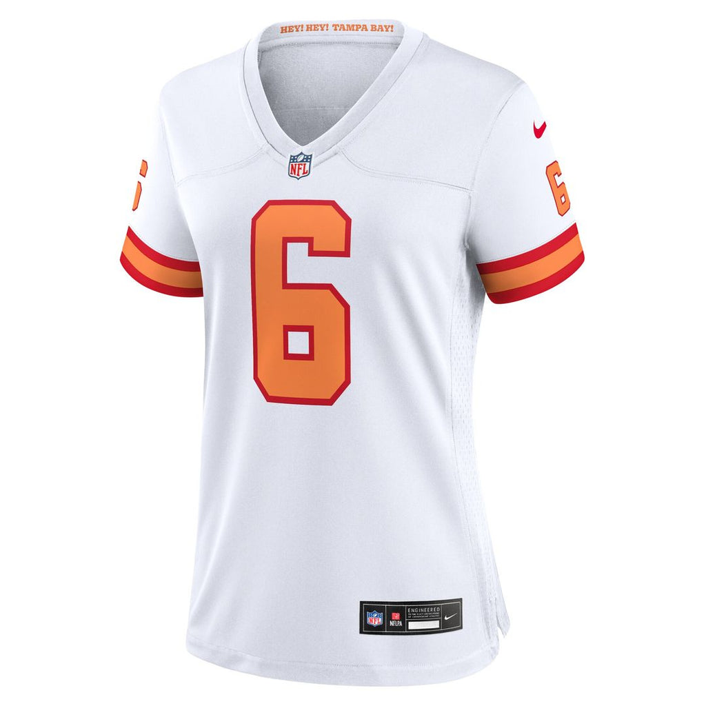 Baker Mayfield '76 Tampa Bay Buccaneers Women's Game Jersey - White