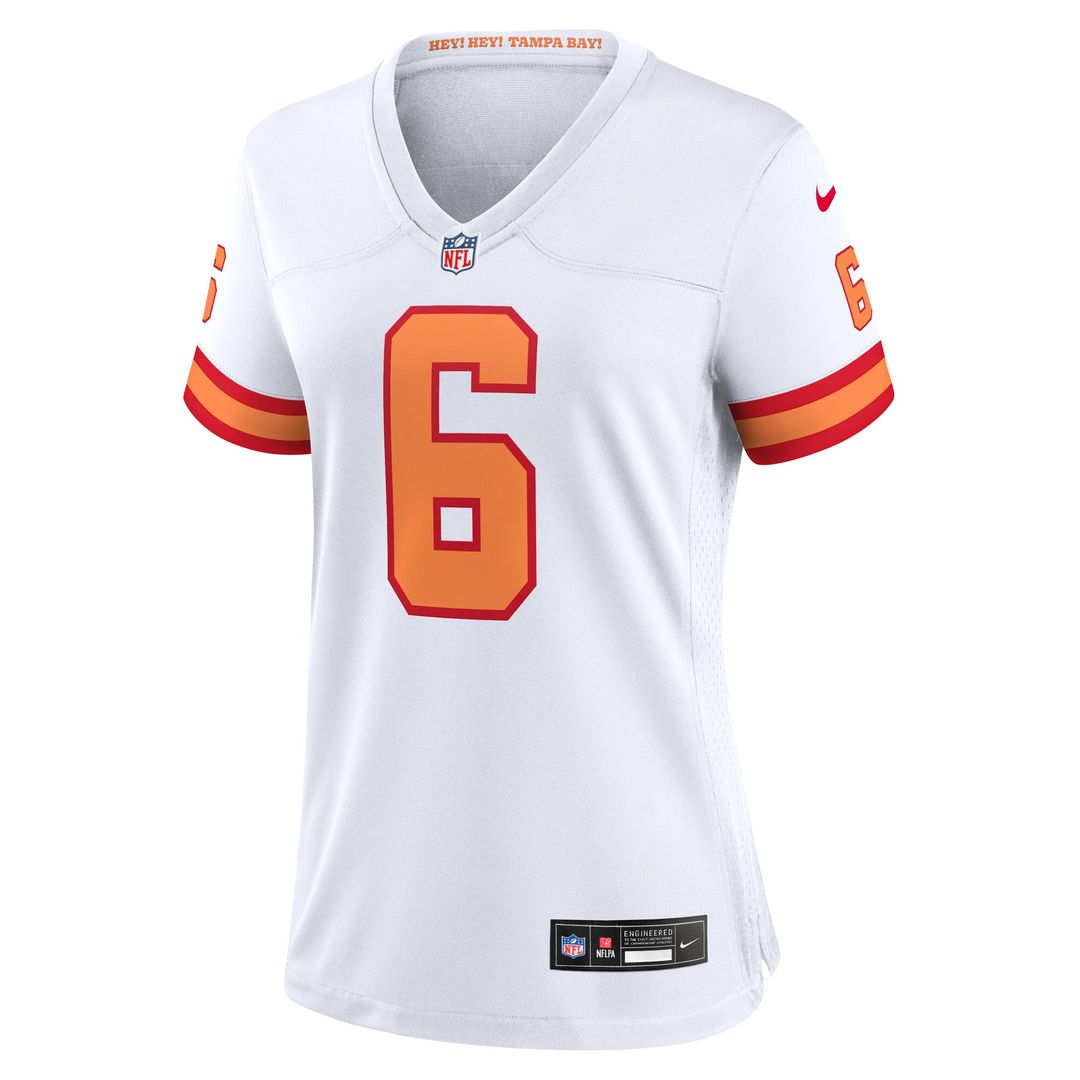 Baker Mayfield '76 Tampa Bay Buccaneers Women's Game Jersey - White