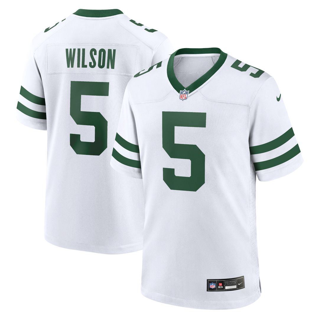 Garrett Wilson New York Jets Alternate Game Jersey - Legacy Black