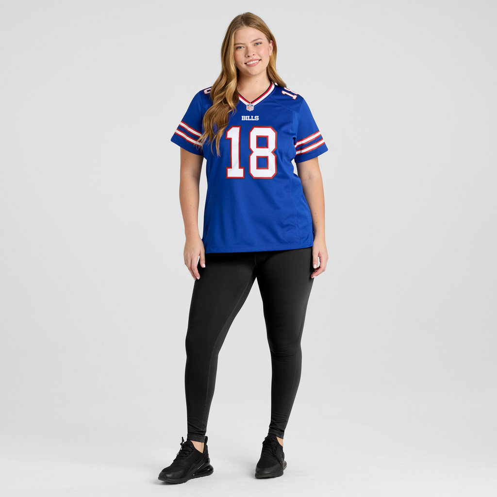Brandin Cooks Buffalo Bills Women's Team Game Jersey - Royal