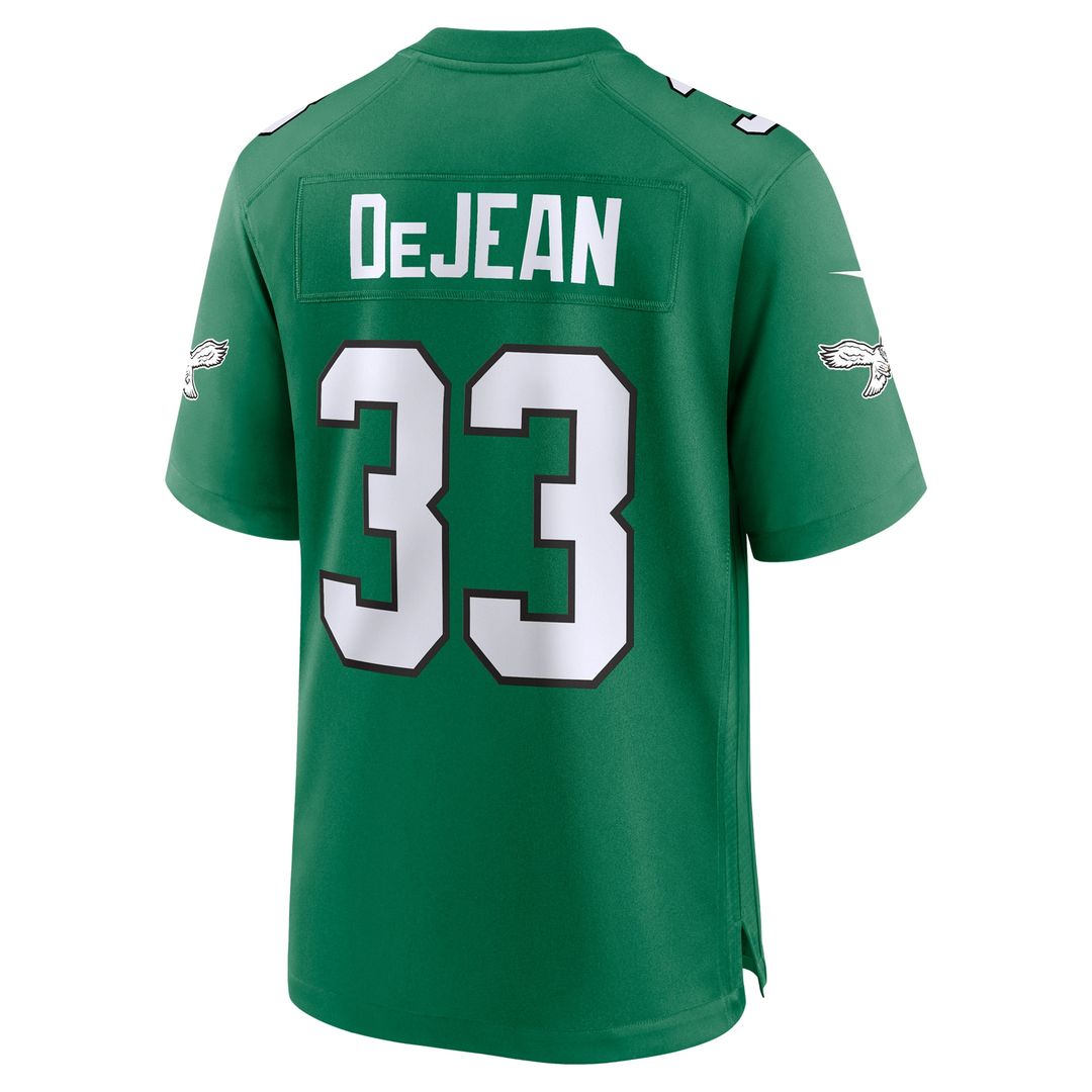 Cooper DeJean Philadelphia Eagles Team Game Jersey - Midnight Green