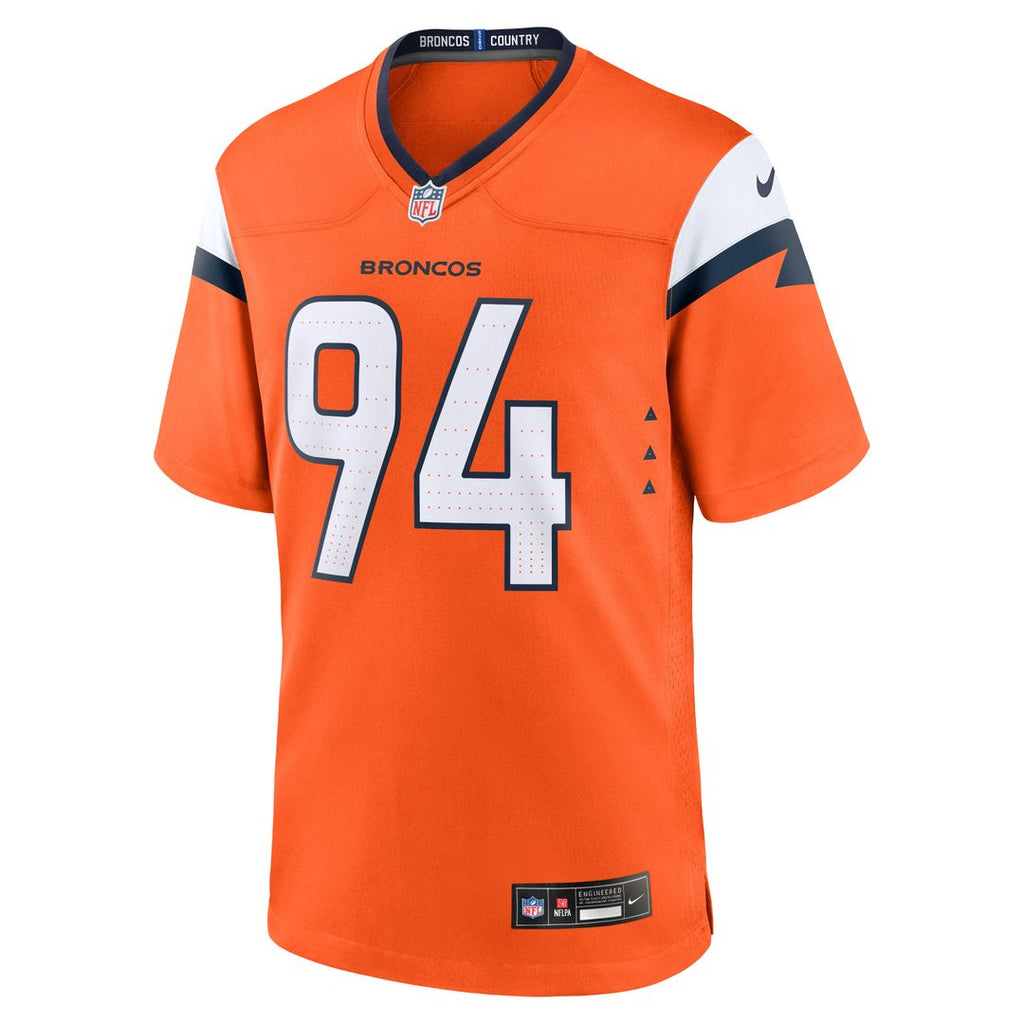 DeMarcus Ware Denver Broncos Team Retired Game Jersey - Orange
