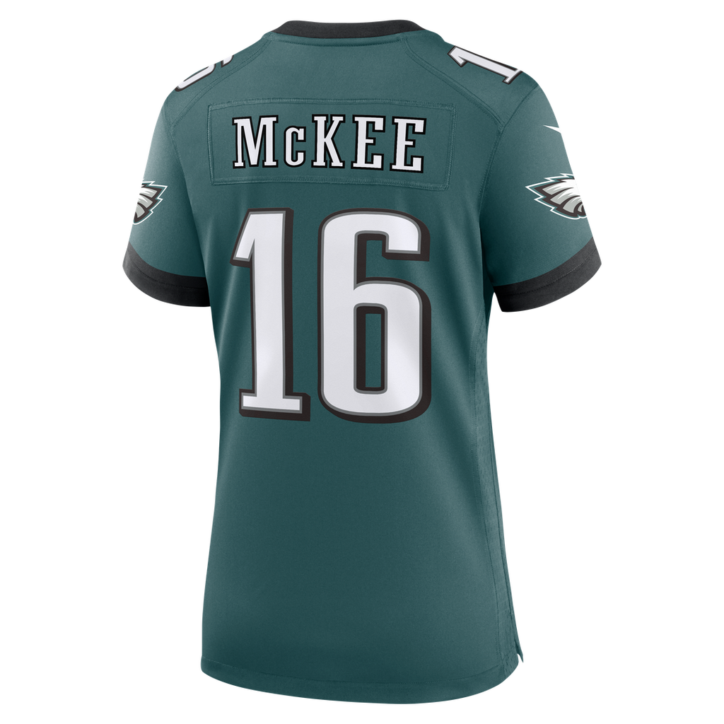 Tanner McKee Philadelphia Eagles Women's Team Game Jersey - Midnight Green