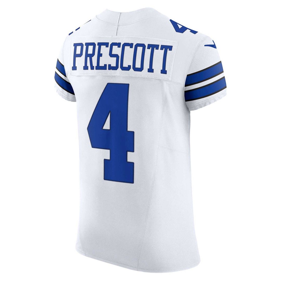 Dak Prescott Dallas Cowboys Vapor F.U.S.E. Elite Jersey - White