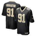 Vernon Broughton New Orleans Saints Team Game Jersey - Black