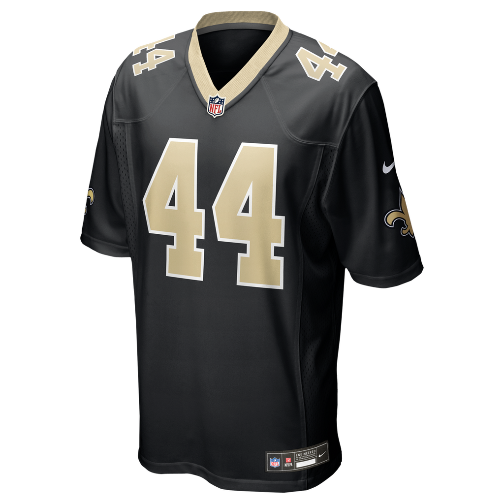 Isaiah Stalbird New Orleans Saints Team Game Jersey - Black