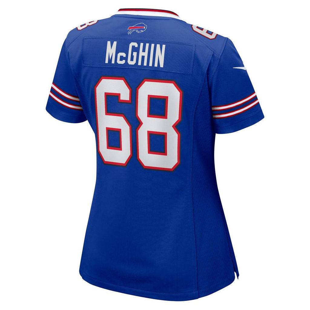 Garrett McGhin Buffalo Bills Women's Team Game Jersey - Royal