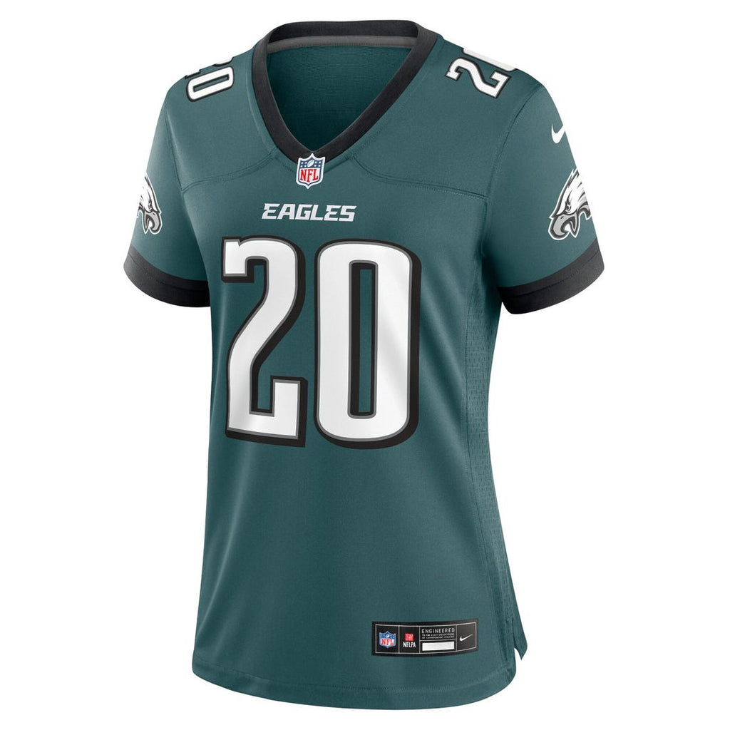 Brian Dawkins Philadelphia Eagles Women's Retired Player Game Jersey - Midnight Green