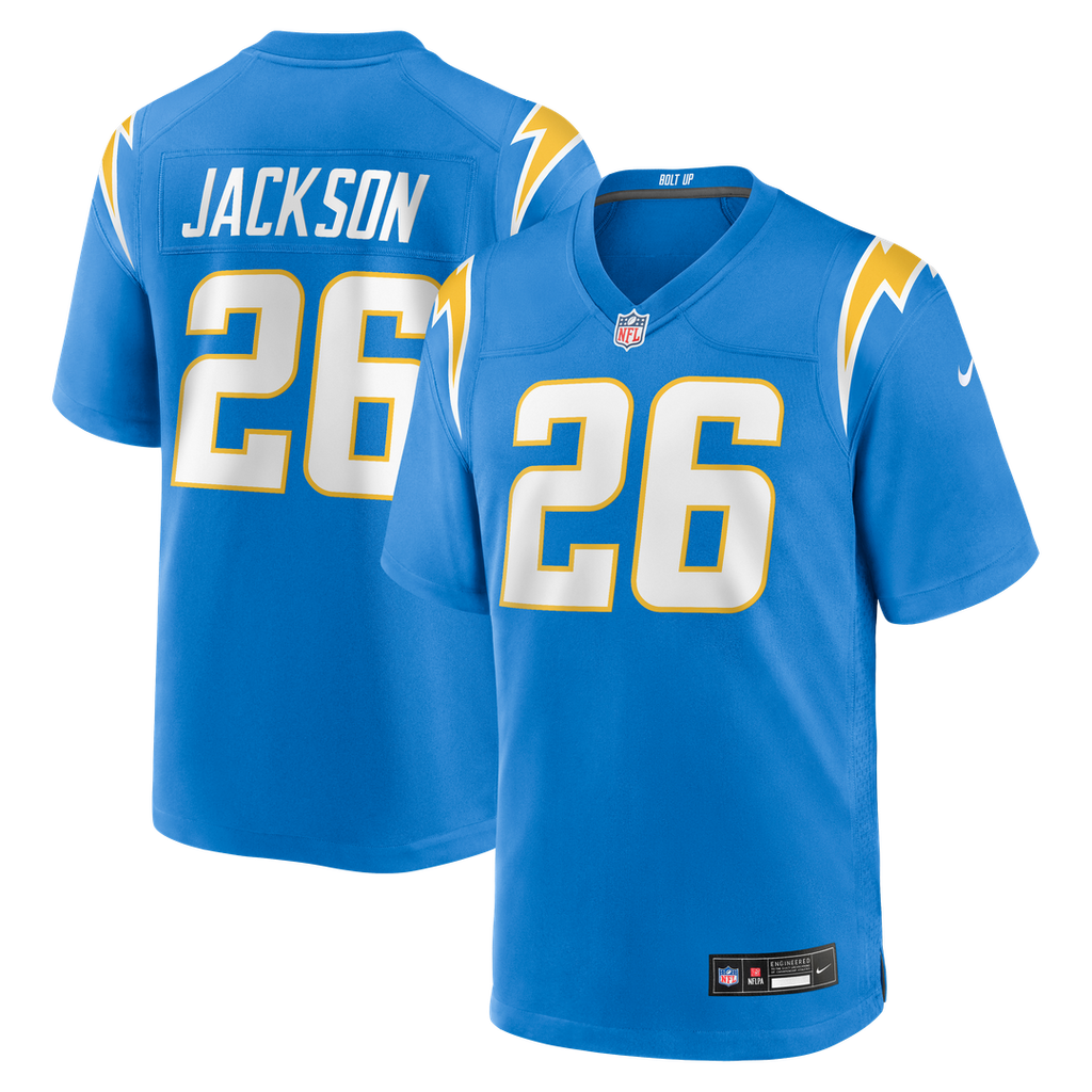 Donte Jackson Los Angeles Chargers Team Game Jersey - Powder Blue