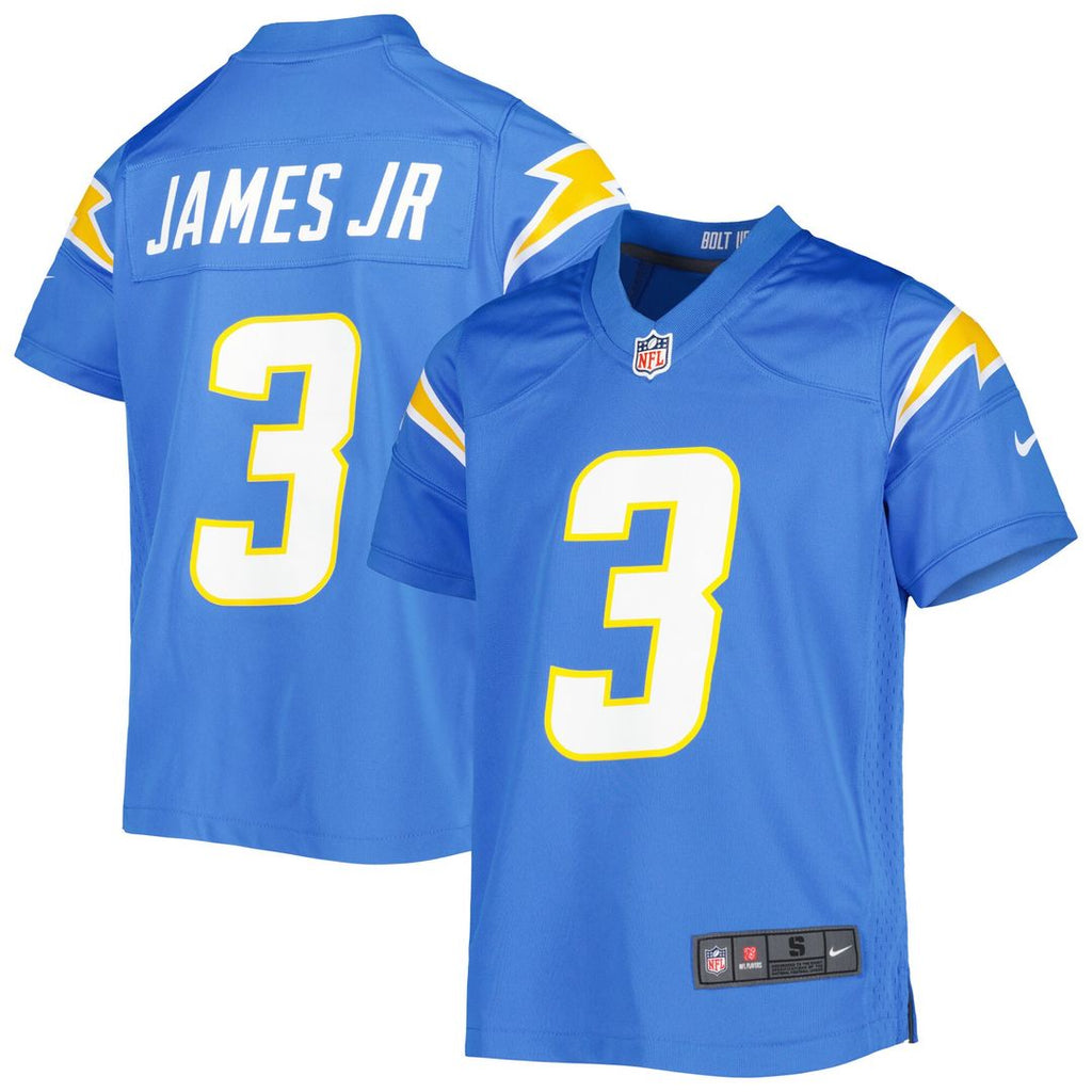 Derwin James Jr. Los Angeles Chargers Youth Game Jersey - Powder Blue