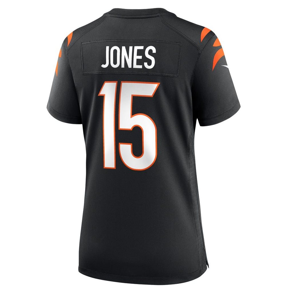 Charlie Jones Cincinnati Bengals Women's Team Game Jersey - Black