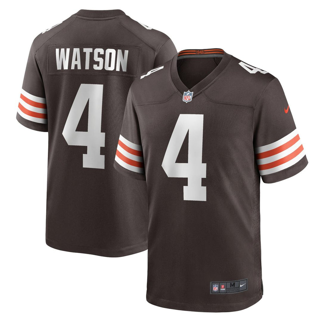 Deshaun Watson Cleveland Browns Game Jersey - Brown