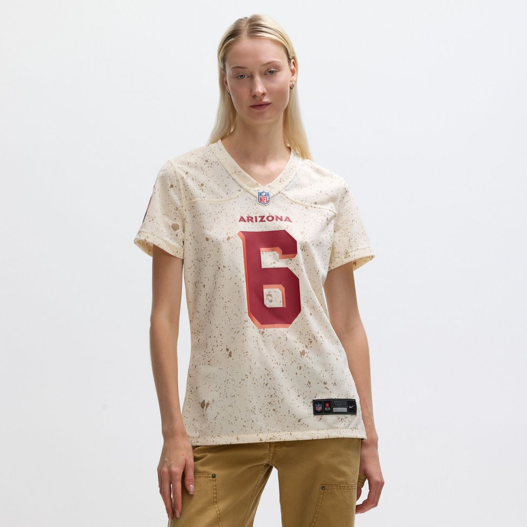 James Conner Arizona Cardinals Women's 2025 Rivalries Collection Game Jersey - Natural