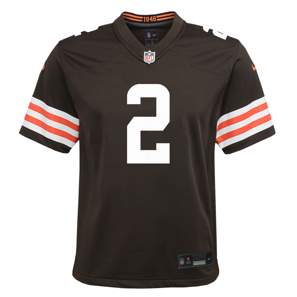 Shedeur Sanders Cleveland Browns Nike Youth Game Jersey - Brown