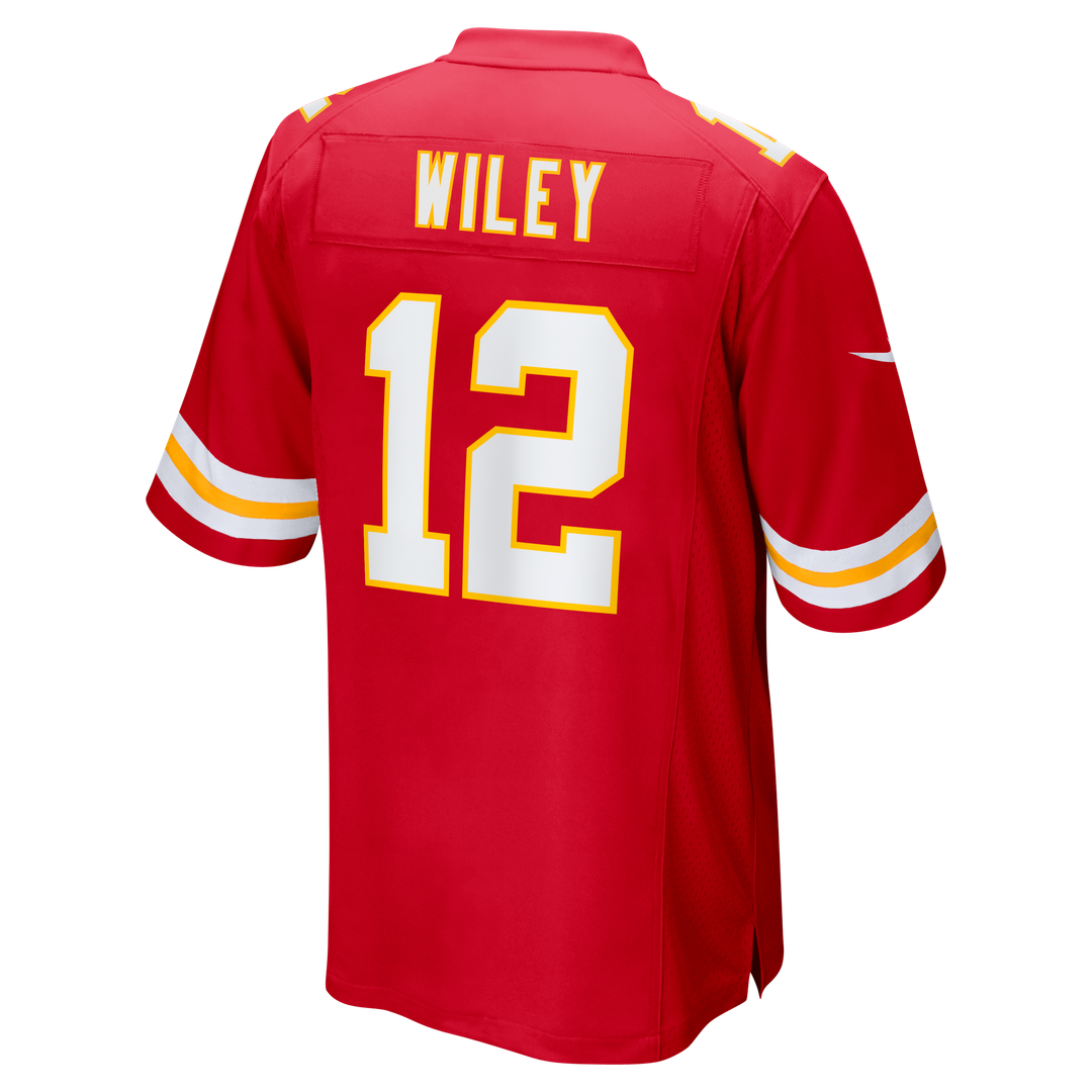 Jared Wiley Kansas City Chiefs Game Jersey - Red