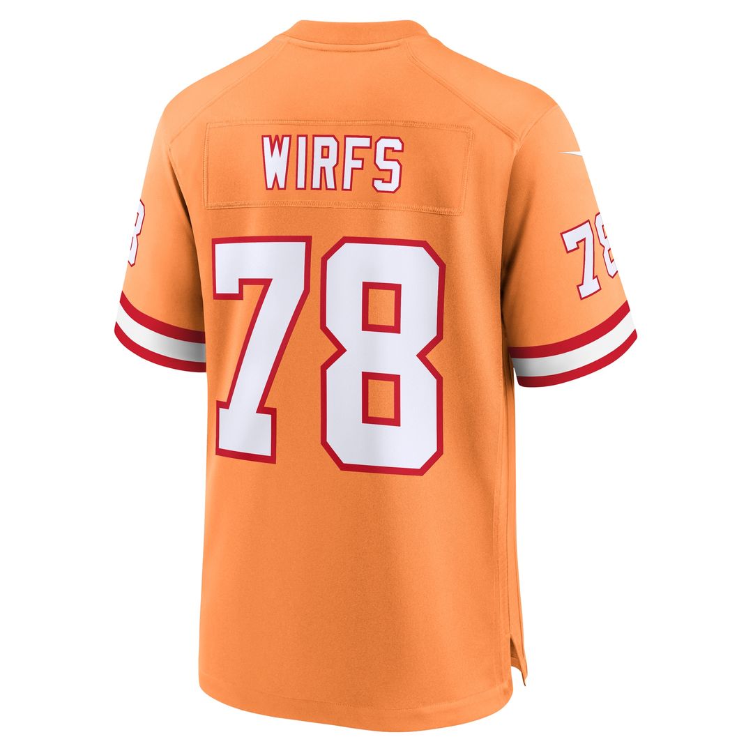 Tristan Wirfs Tampa Bay Buccaneers Player Game Jersey - Red