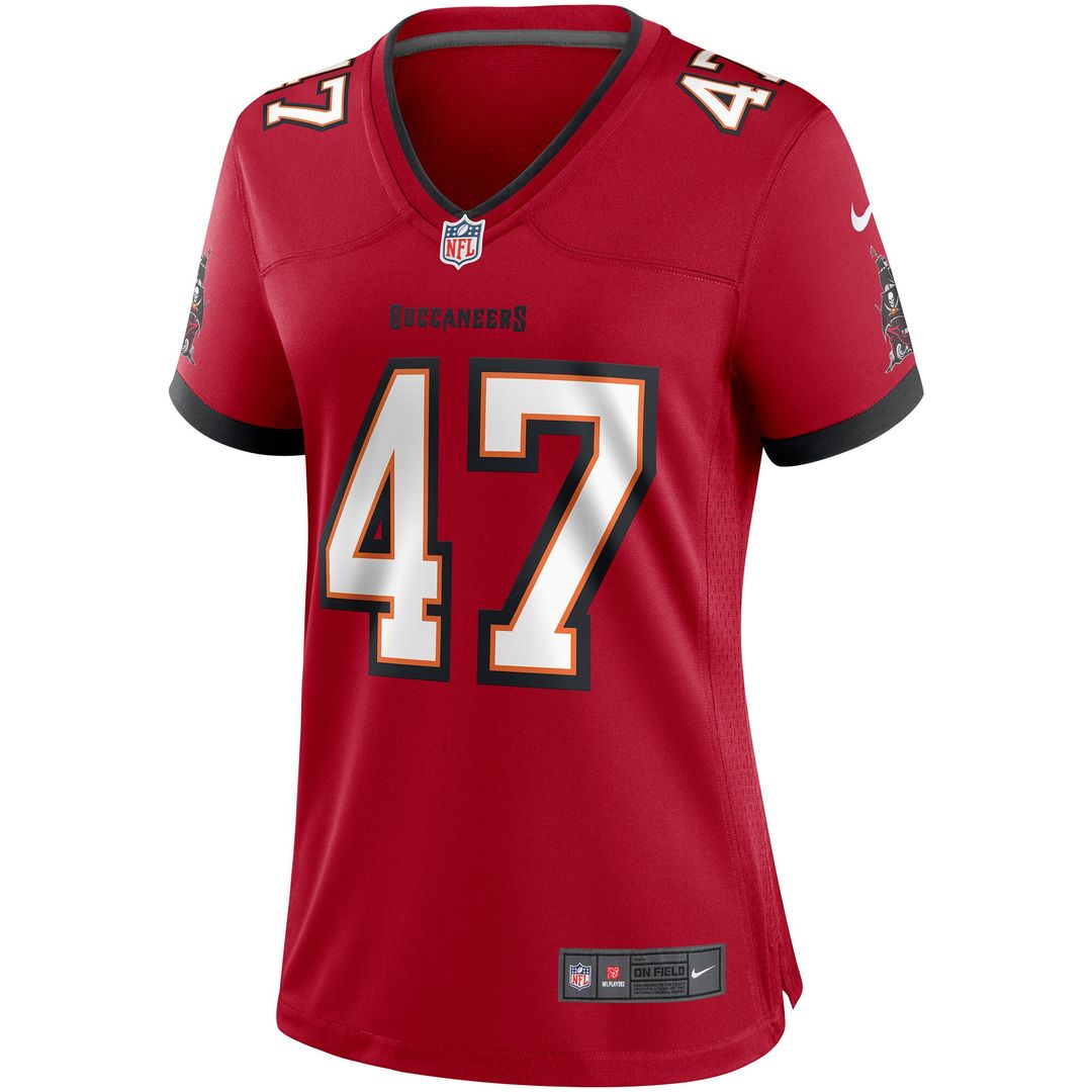 John Lynch Tampa Bay Buccaneers Women's Game Retired Player Jersey - Red
