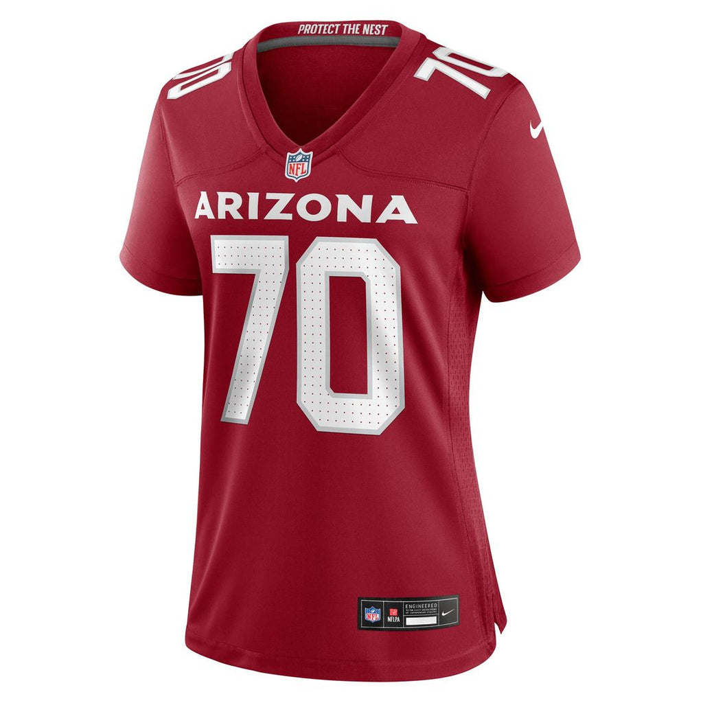 Paris Johnson Jr. Arizona Cardinals Women's Game Jersey - Cardinal