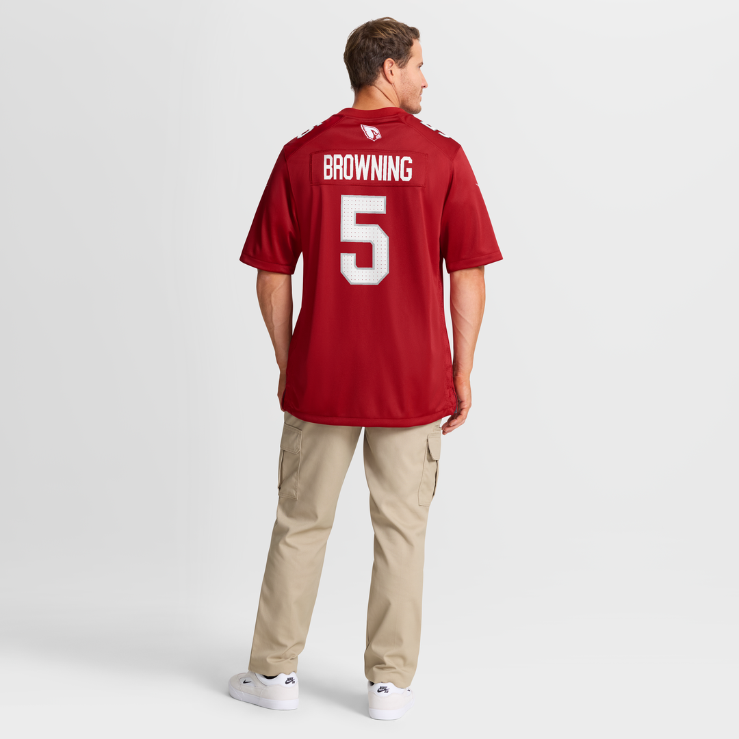 Baron Browning Arizona Cardinals Team Game Jersey - Cardinal