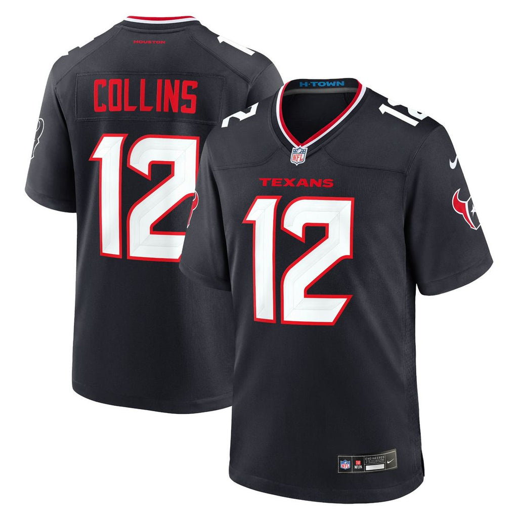 Nico Collins Houston Texans Alternate Game Jersey - Red