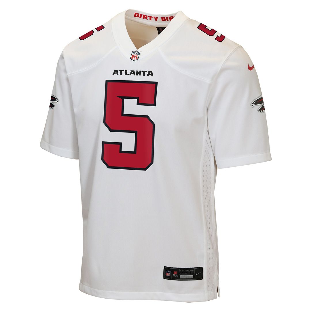 Drake London Atlanta Falcons Youth Game Jersey - White
