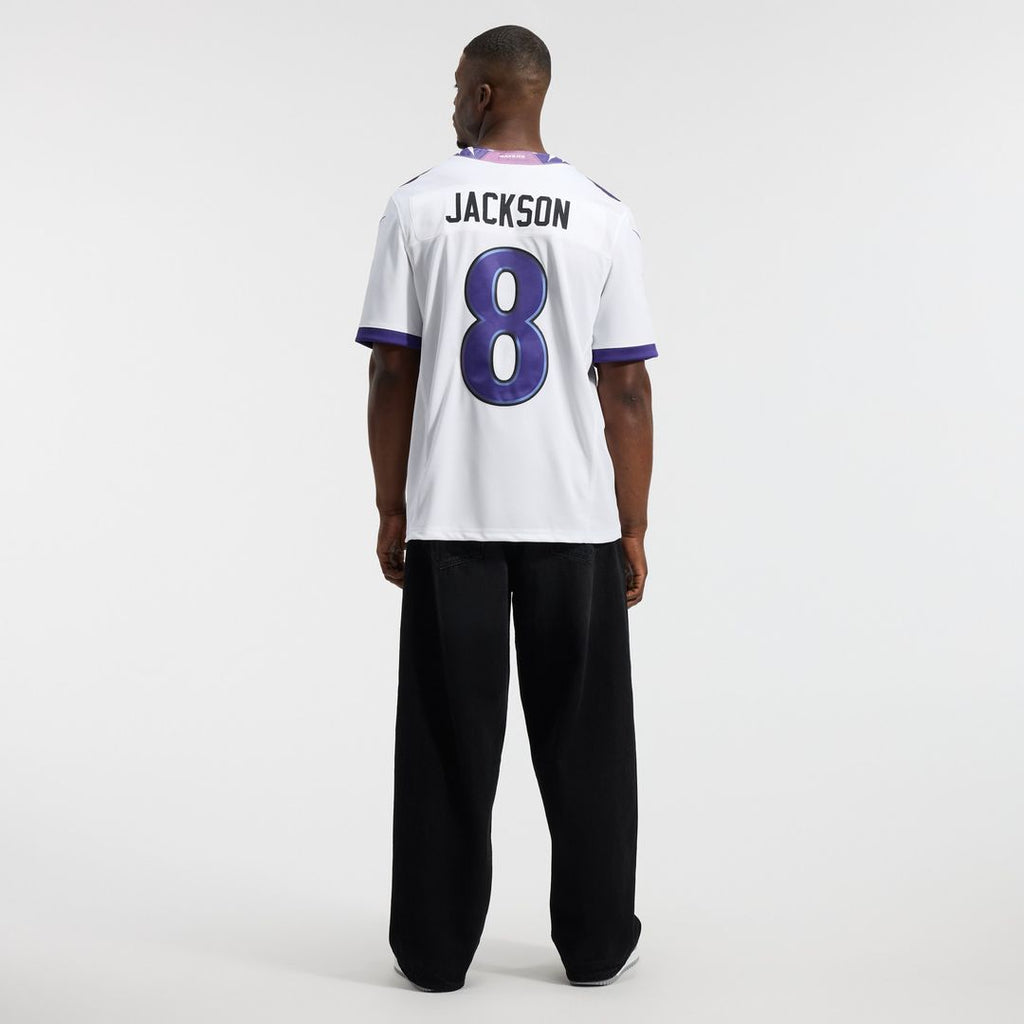 Lamar Jackson Baltimore Ravens Vapor F.U.S.E. Stitched Limited Jersey - White