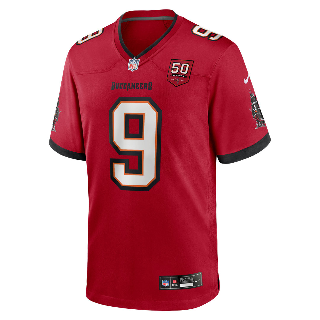 Emeka Egbuka Tampa Bay Buccaneers Team Game Jersey - Red