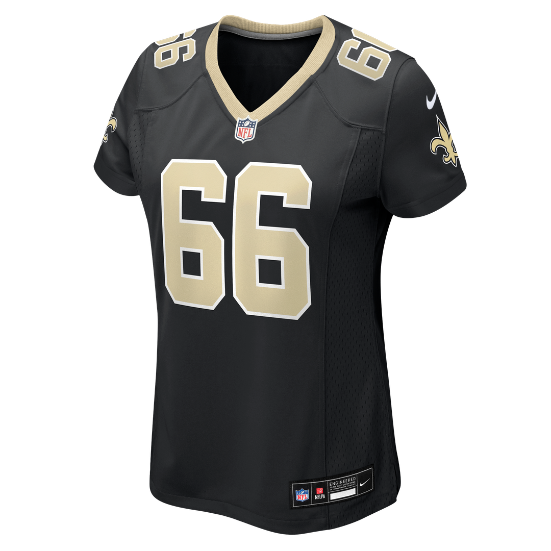 William Sherman New Orleans Saints Women's Team Game Jersey - Black