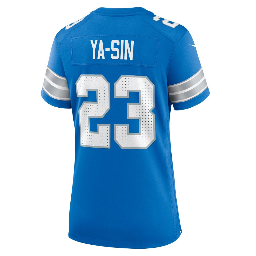 Rock Ya-Sin Detroit Lions Women's Team Game Jersey - Blue