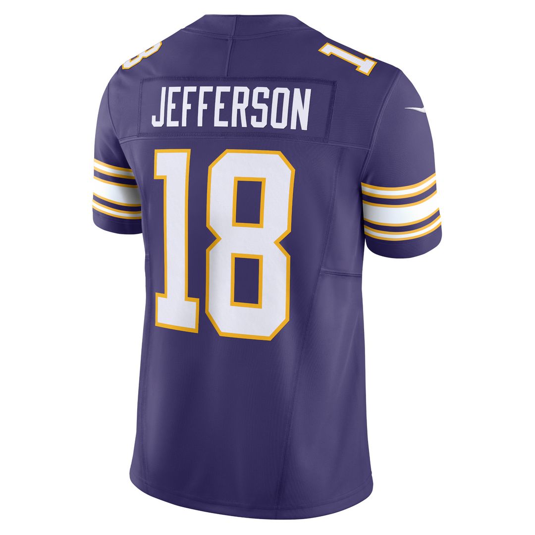 Justin Jefferson Minnesota Vikings Vapor F.U.S.E. Limited Jersey - Purple