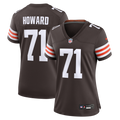 Tytus Howard Cleveland Browns Women's Team Game Jersey - Brown