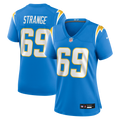 Cole Strange Los Angeles Chargers Women's Team Game Jersey - Powder Blue