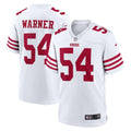 Fred Warner San Francisco 49ers Team Game Player Jersey - White