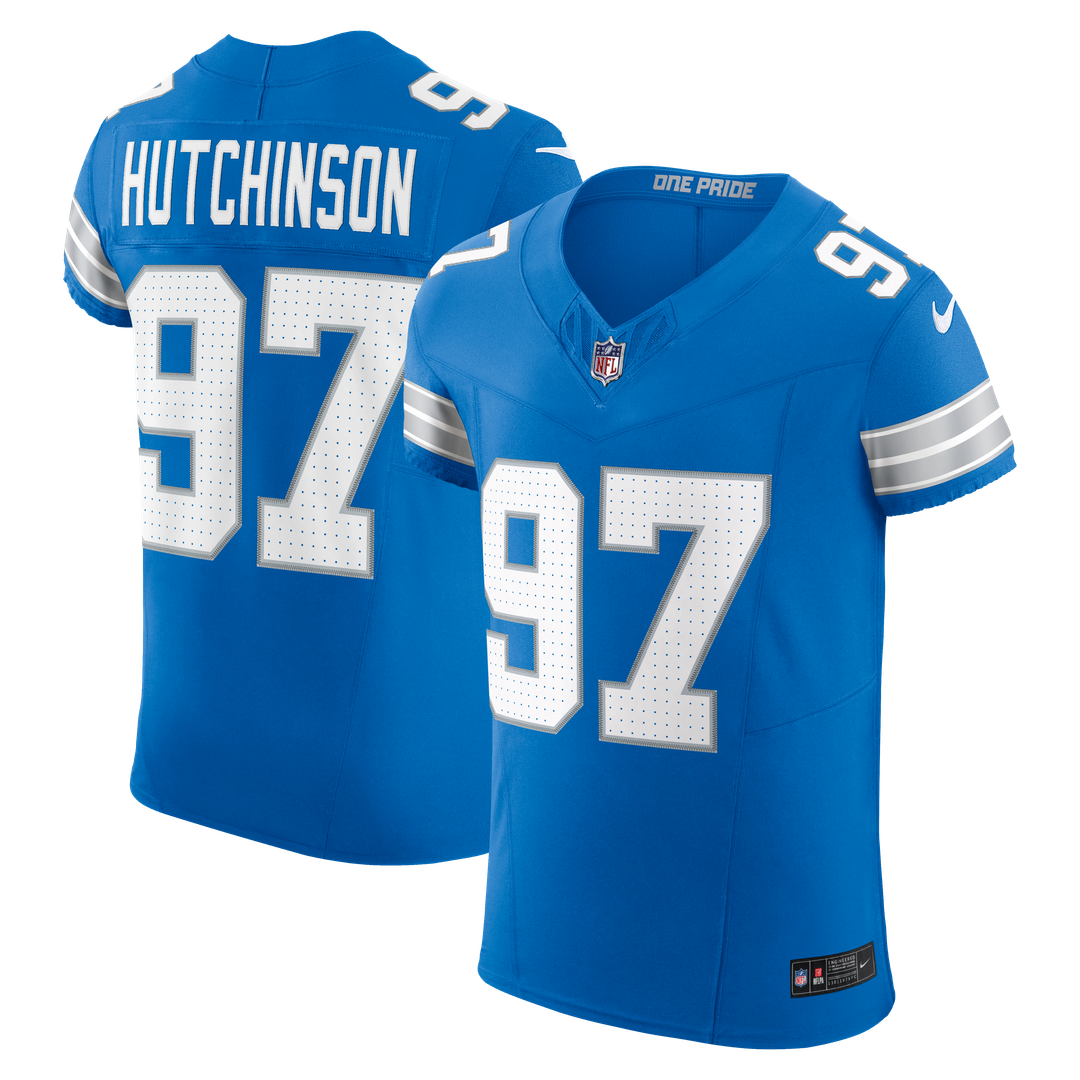 Aidan Hutchinson Detroit Lions Alternate Vapor F.U.S.E. Elite Jersey - Black
