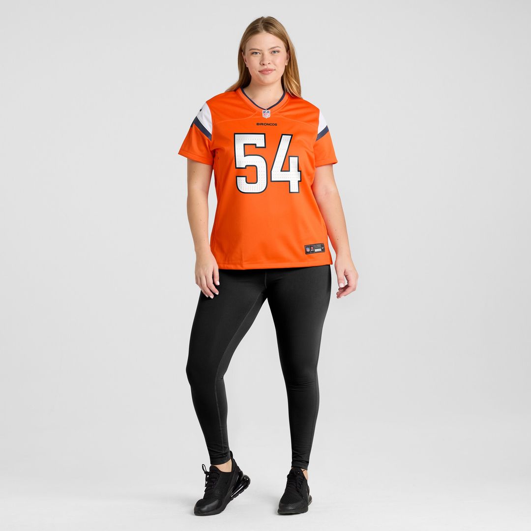 Alex Forsyth Denver Broncos Women's Team Game Jersey - Orange