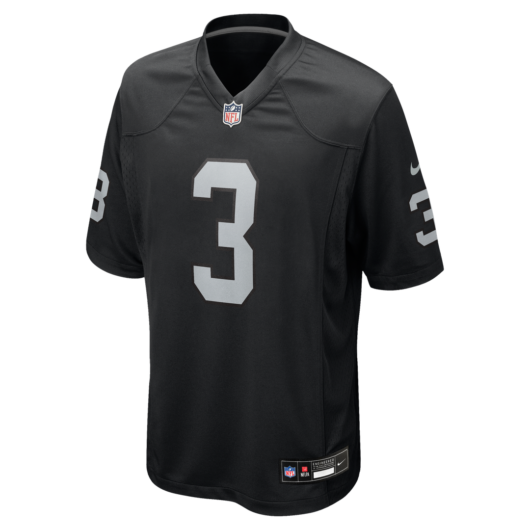 Zamir White Las Vegas Raiders Team Game Jersey - Black