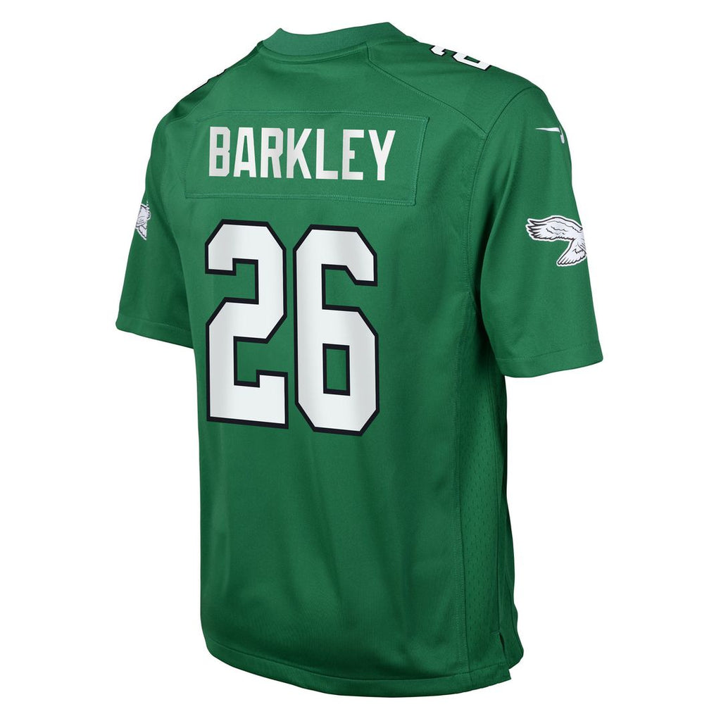 Saquon Barkley Philadelphia Eagles Youth Game Jersey - Green