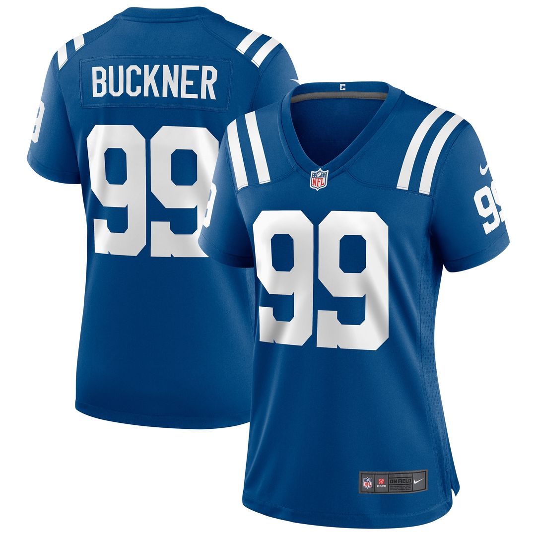 DeForest Buckner Indianapolis Colts Women's Indiana Nights Alternate Game Jersey - Royal