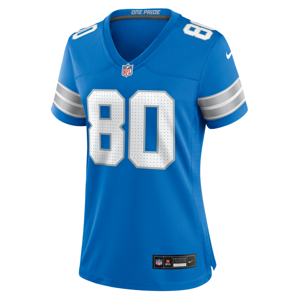 Malik Cunningham Detroit Lions Women's Team Game Jersey - Blue