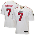 Bijan Robinson Atlanta Falcons Youth Game Jersey - White